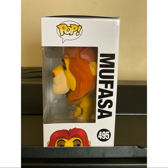 Pop! Disney - Mufasa - Flocked - 495 - Lion King - Picture 3 of 4